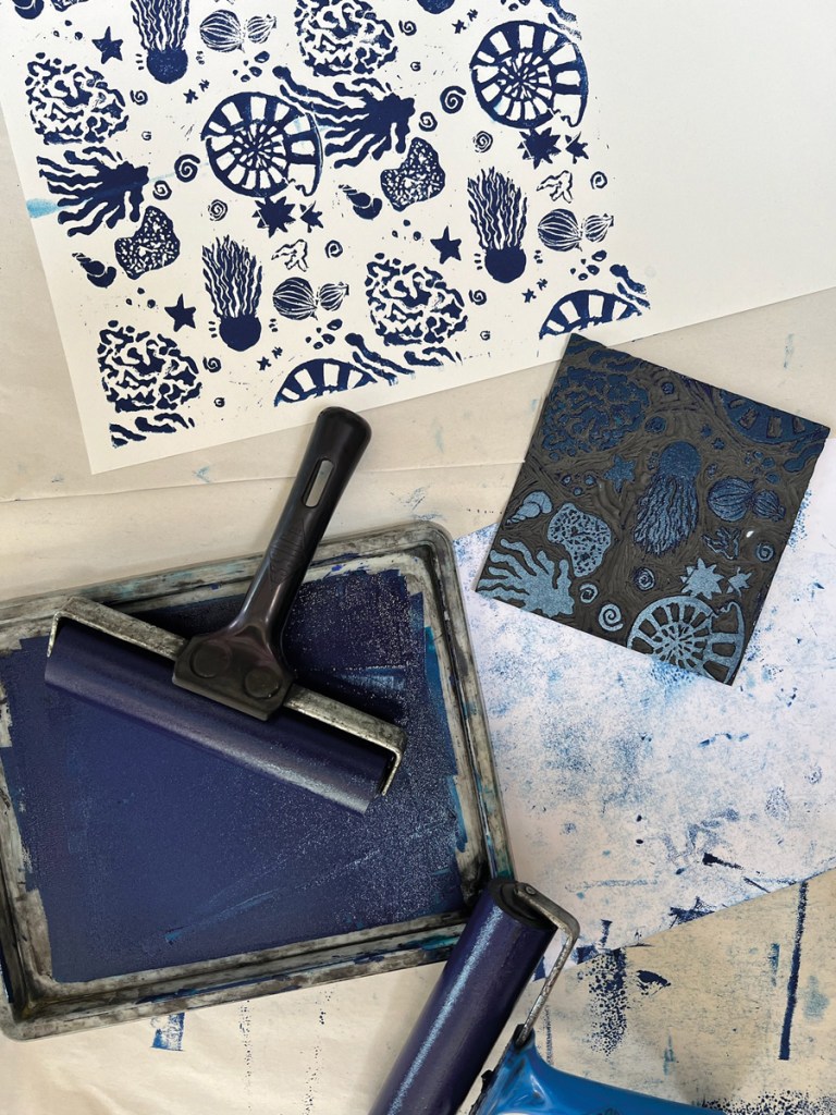 Learn Print Making - Half Acre Studios Boscatle