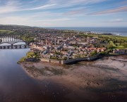 The Northumberland border town Berwick-on-Tweed adds story-book looks and a great sense of community