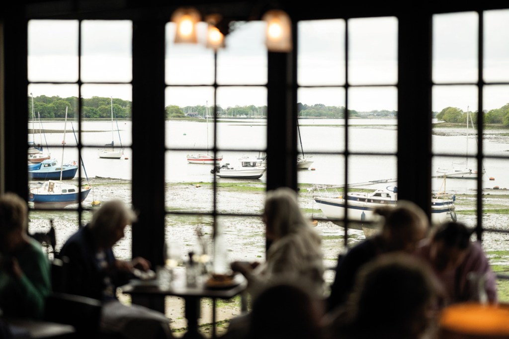 Dining with an estuary view. Photography Matt Austin
