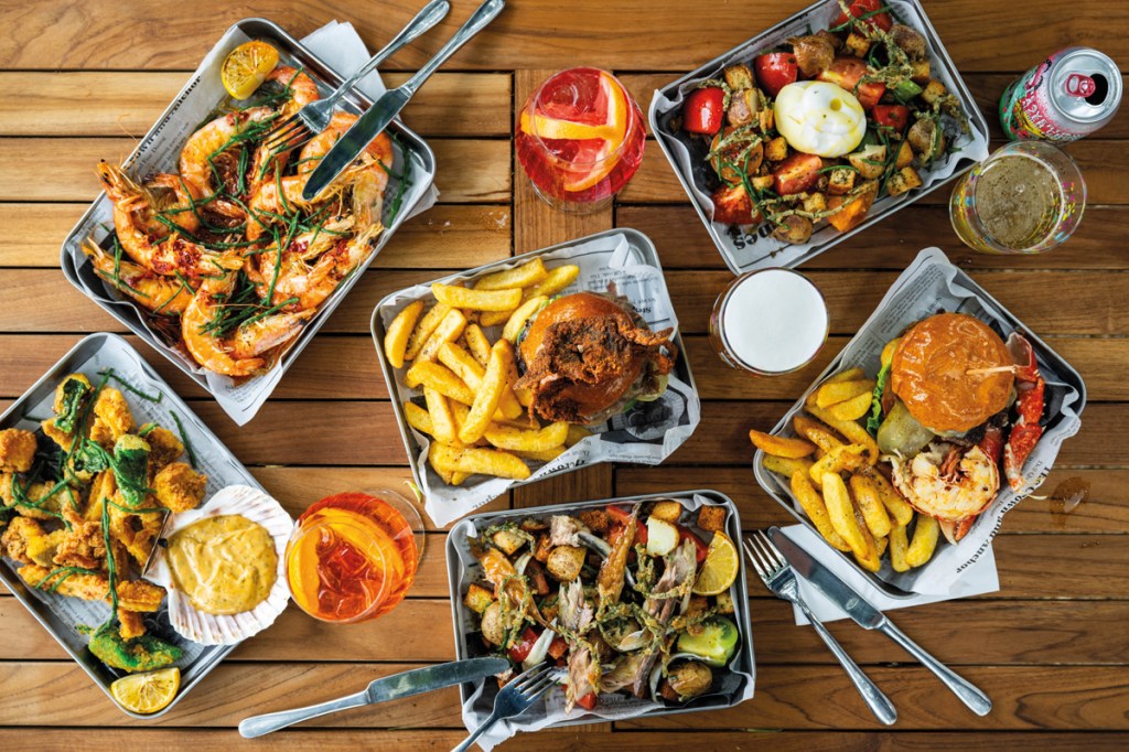 The Crown & Anchor serves an impressive array of seafood and high-quality pub favourites. Photograph Matt Austin