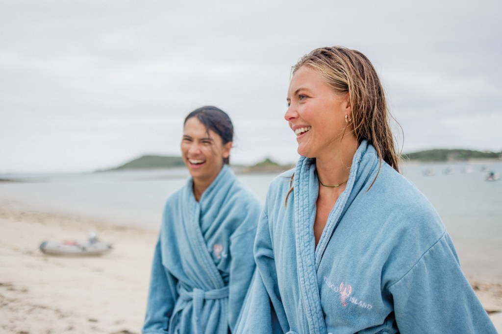 Open-water swimming is a proven mood-booster;