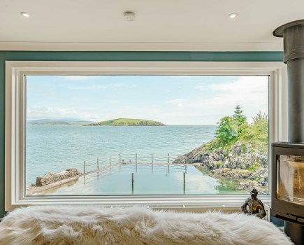 Balcary Tower. Near Palnackie, Dumfries and Galloway