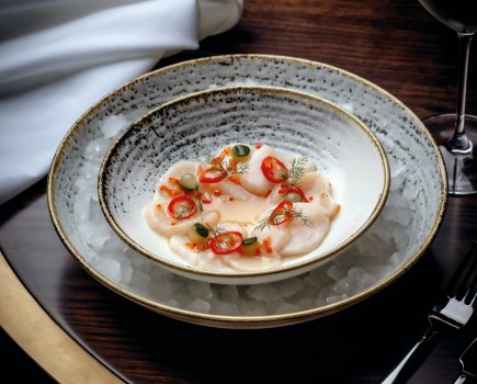 Scallop cured in yuzu and cucumber. Photo Credit @lateef.photography-125 (1)