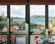 Island views from the dining room - photo credit David Butler