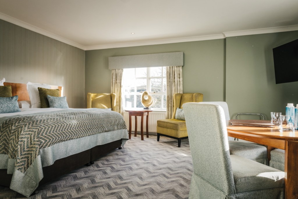 Ballygally Castle Hotel -  a garden view room