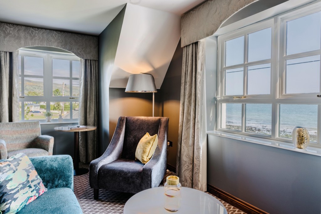 Ballygally Castle Hotel - a room with sea views