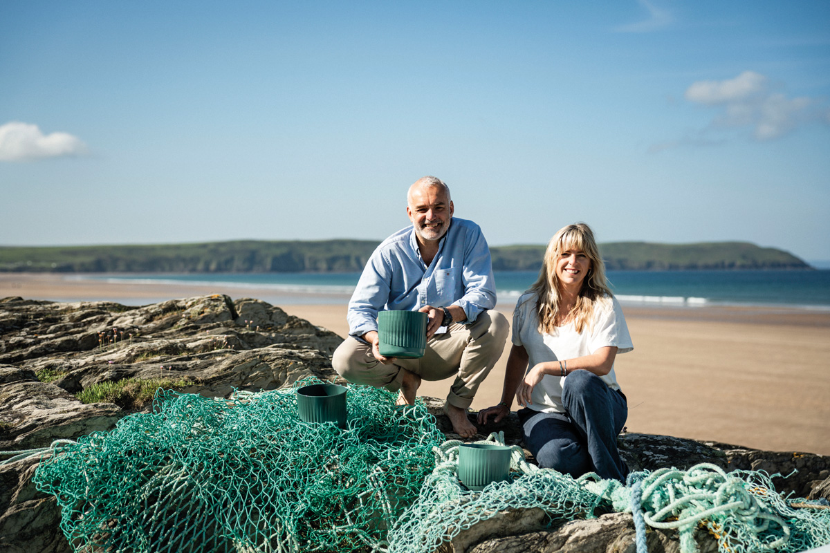 Ecotribo: Transforming Ghost Fishing Nets to Beautiful Homewares